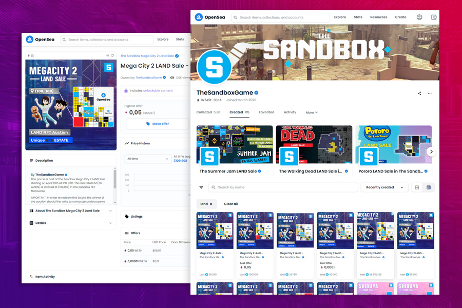 Profitez des ventes exclusives The Sandbox pour acheter votre Land ! Profitez des ventes exclusives The Sandbox pour acheter votre Land !