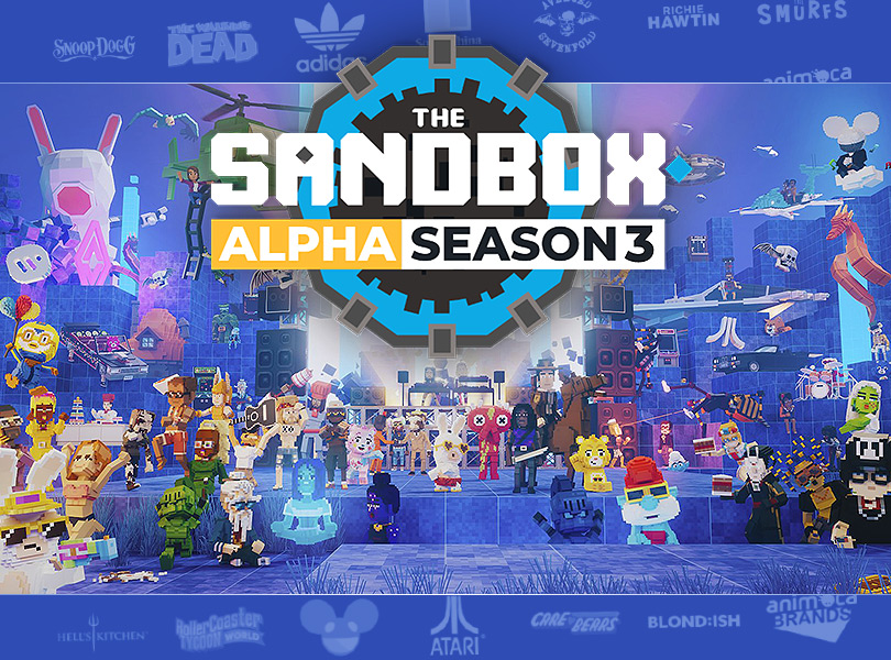 Lancement de l'Alpha Season 3 du metaverse The Sandbox !