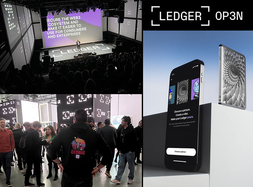 Reveal du nouveau hard wallet Ledger à Paris : Le Ledger-Stax