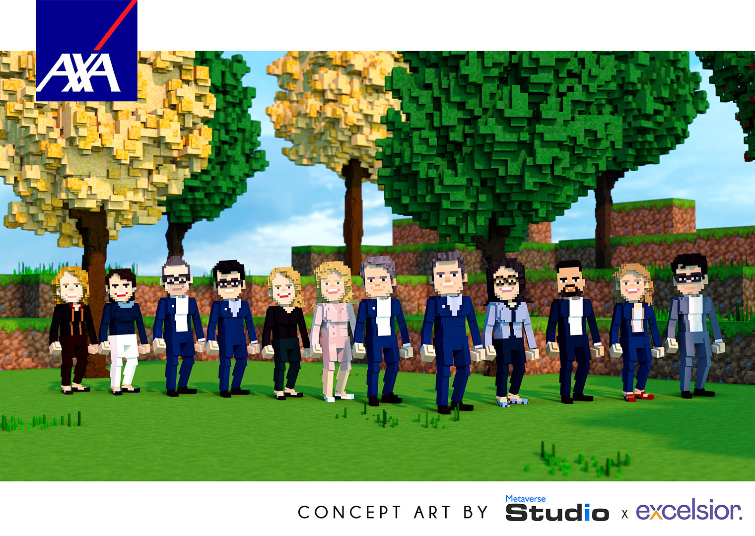 comex-axa-experience-the-sandbox-metaverse COMEX AXA dans The Sandbox