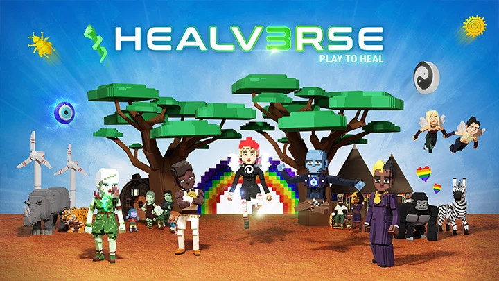 HEALV3RSE – Code Green x The Sandbox Expérience metaverse Love in Paris sur The Sandbox