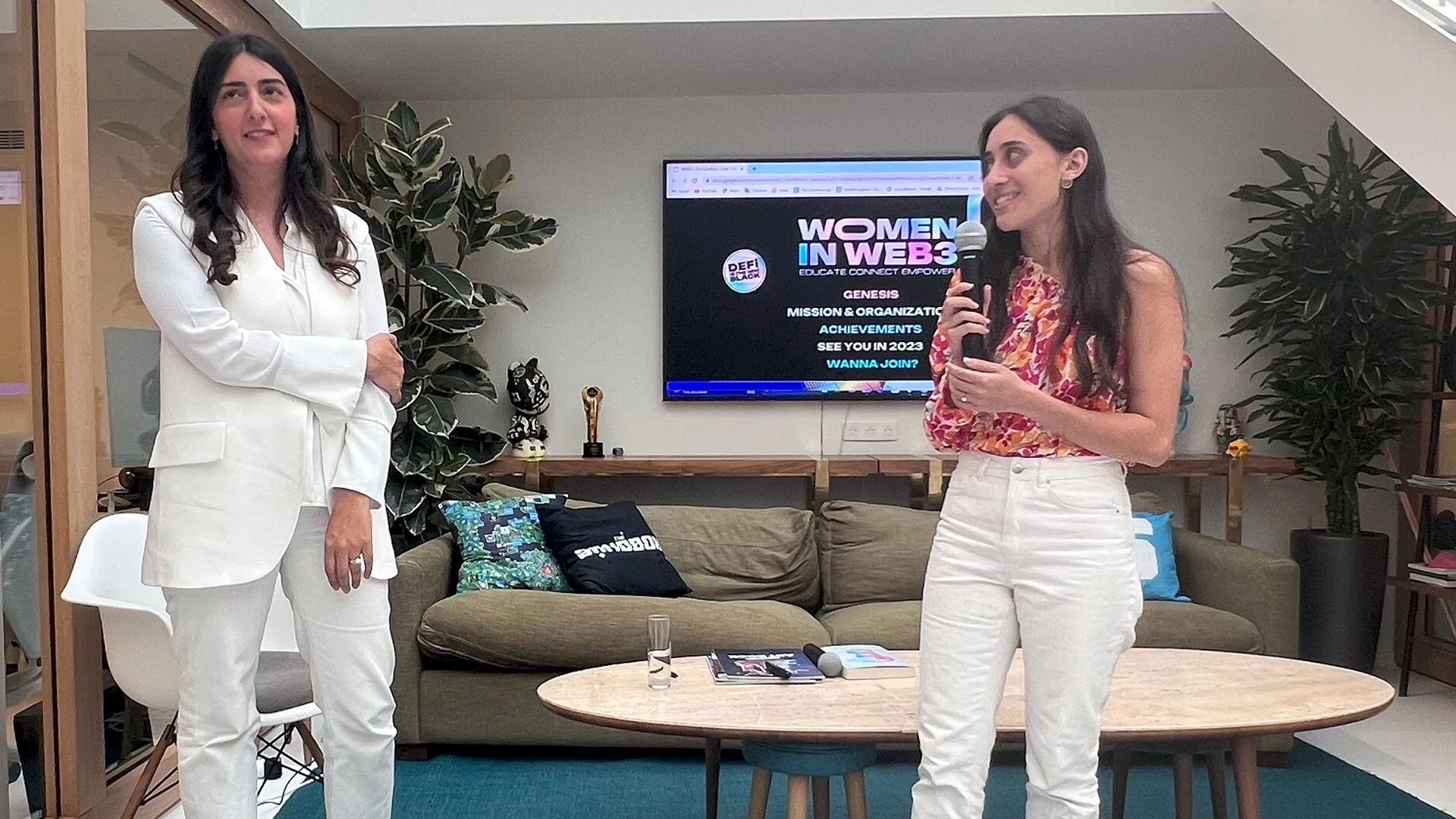 Naomie Halioua et Anaelle Guez de Women in Web3