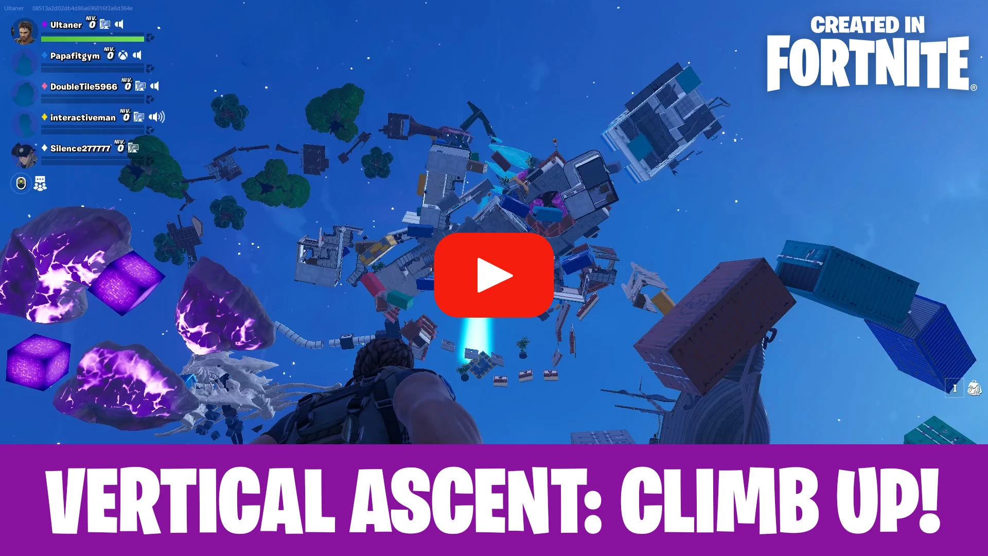Jouer à Vertical Ascent: Climb Up! sur Fortnite !