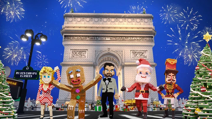 Arc de Triomphe: Christmas Time!