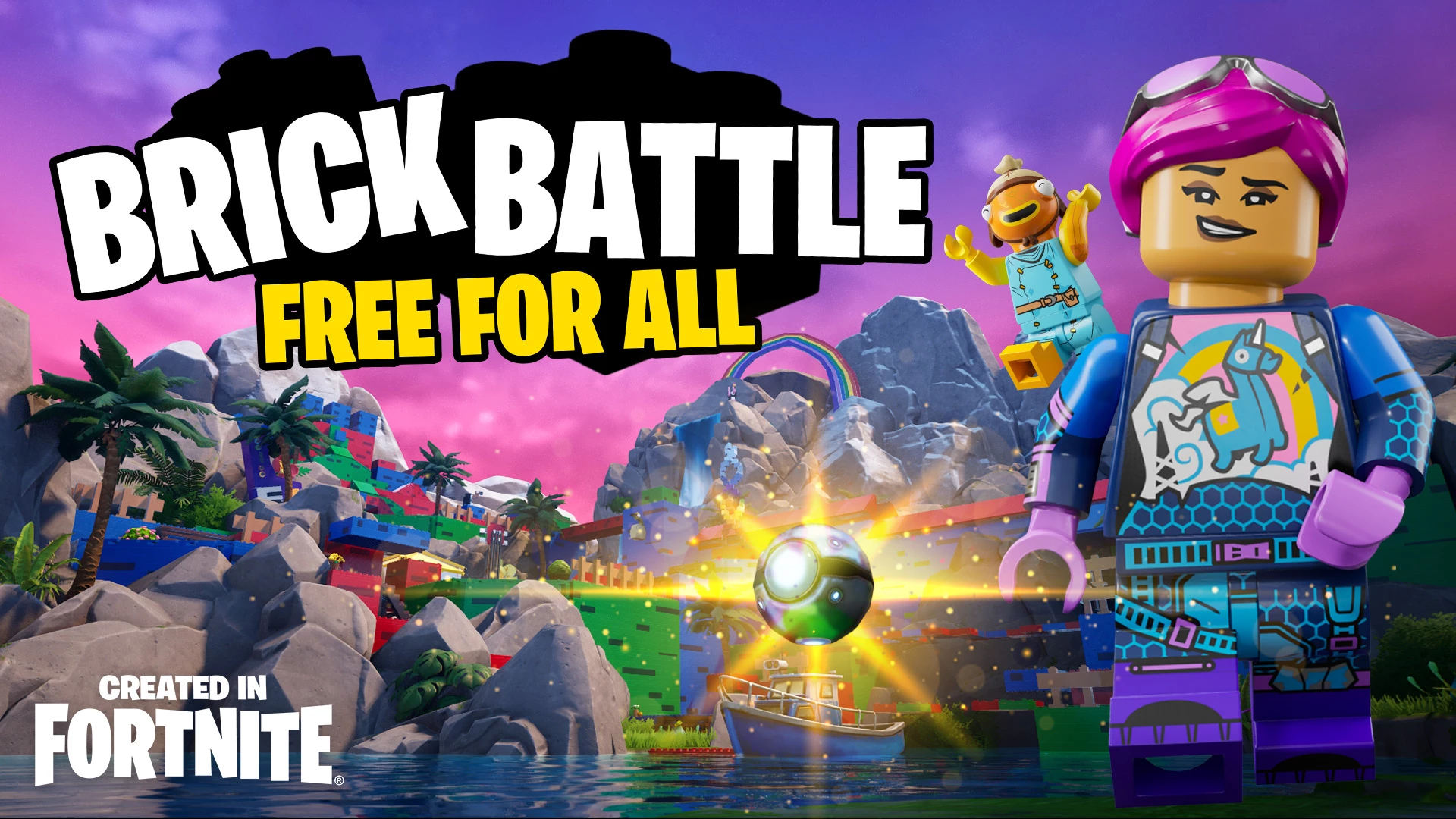 Play BRICK BATTLE on Fortnite!